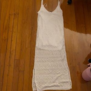 White dress/coverup